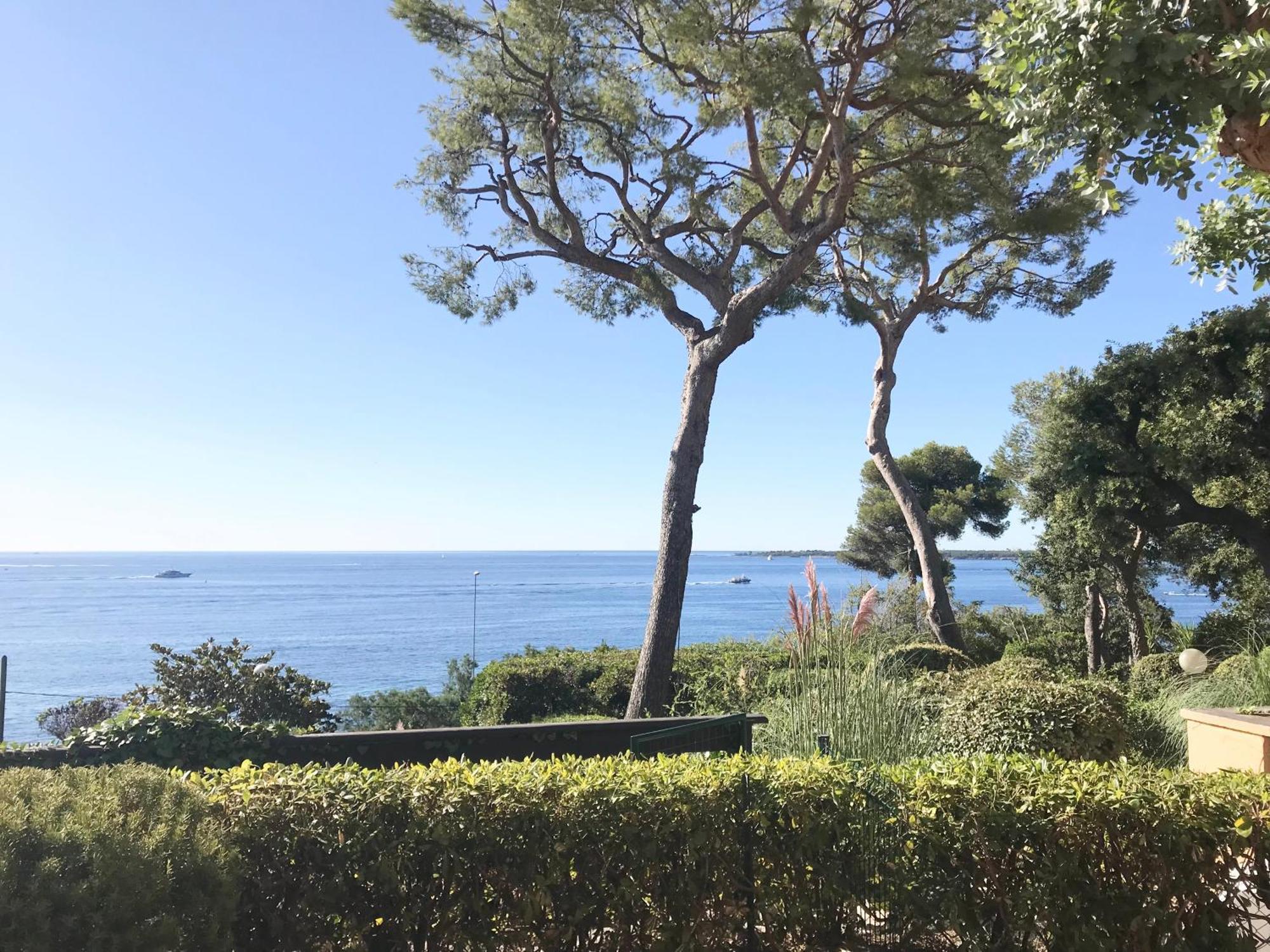 Villa Cannes Directly On The Sea Bagian luar foto